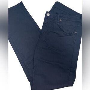 Citizens Of Humanity Women's 31 Blue Racer Low Rise Skinny Jeans Dark Blue Pants